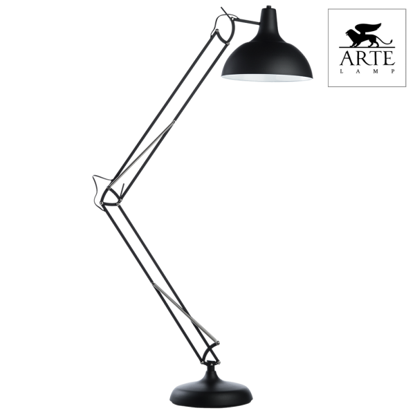 Купить Arte Lamp Goliath Черный Торшер 1x60W 1xE27 A2487PN-1BK