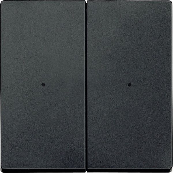 SE Merten KNX SM Антрацит Накладка светорегулятора 2-х канального нажимного (используется с мех. 568499+568099) MTN625214