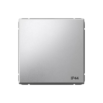 Systeme Electric ArtGallery Алюминий Переключатель 1-клавишный IP44, 10АХ, механизм