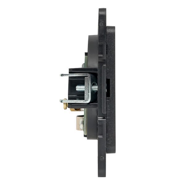 Купить EKF PROxima Стокгольм Черный Розетка TV, 75Ом, 5-862МГц