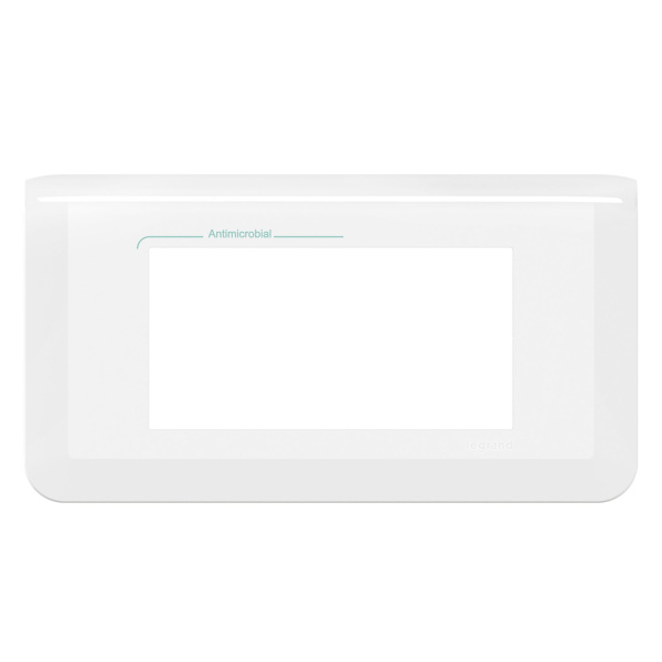 Купить Legrand Mosaiс Рамка - Программа Mosaic - 4 модуля - антимикробная 078724L