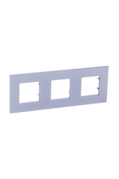 Купить ABB NIE Zenit Серебро Рамка 3-я 2+2+2 мод 2CLA227300N1301