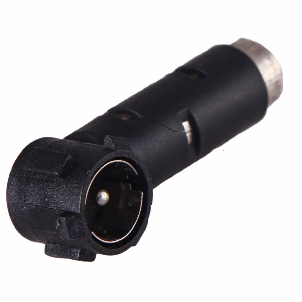 ПереходНИК автоантенны штекер "Европа" - гнездо "Азия" угловой пластик тип-1 Rexant 16-0431