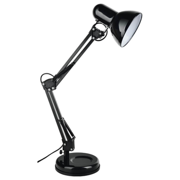 Arte Lamp Junior Черная Лампа настольная офисная 40W E27 A1330LT-1BK