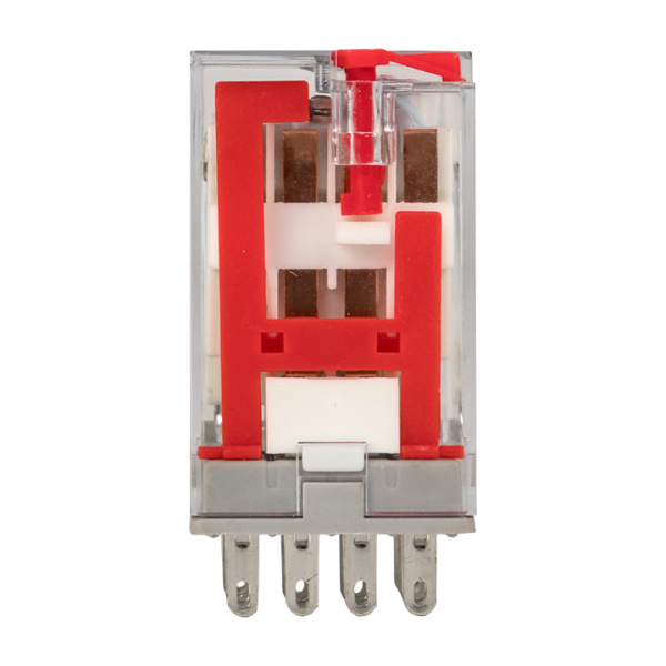 Купить EKF Averes Реле промежуточное с кнопкой и механической индикацией RPAt 22/4 5A 230В AC