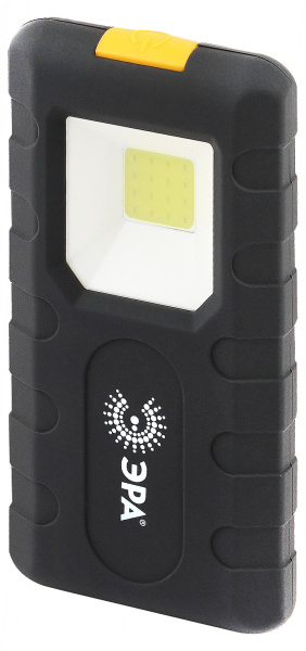 ЭРА Светодиодный фонарь Рабочие Практик RB-707 на батарейках, магнит, клипса - держатель