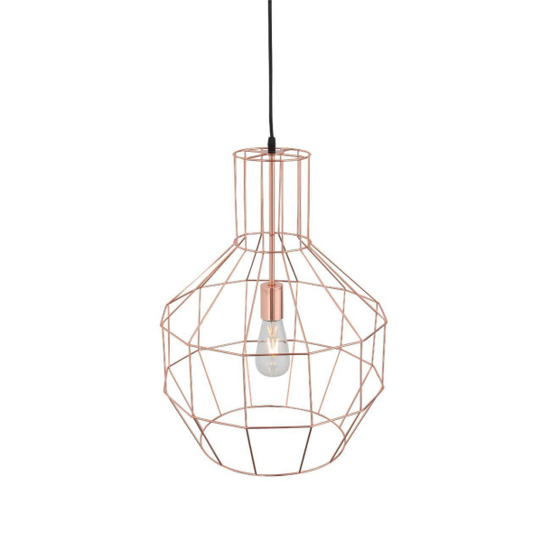 Купить ST LUCE SL192.303.01 Подвес  Черный/Латунь E27 1*60W