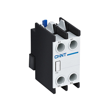 CHINT Приставка доп.контакты F4-11 к контактору NC1 и NC2 (R) CHINT Приставка доп.контакты F4-11 к контактору NC1 и NC2 (R)