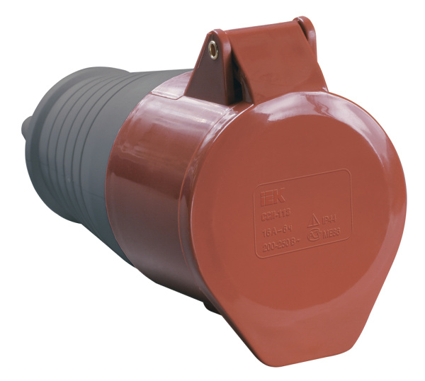 IEK Розетка 215 переносная 3Р+РЕ+N 16А 380В IP44