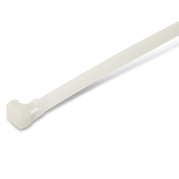 Hyperline GTRN-150HD Стяжка нейлоновая открывающаяся, безгалогенная (halogen free), 150x7.6 мм, полиамид 6.6, -40°C - +85°C (100 шт) 27277