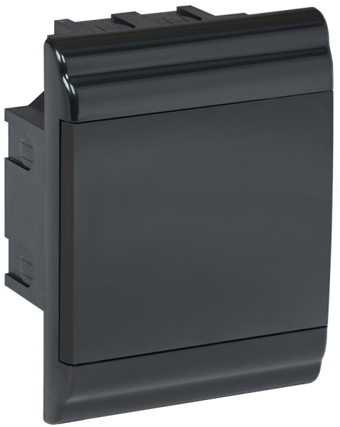 IEK PRIME Корпус пластиковый встраиваемый ЩРВ-П-4 черный IP41 MKP13-V-01-04-41-K02