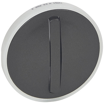 Legrand Celiane2 Графит Клавиша 1-ая для бесшумного выключателя с подсветкой 065203