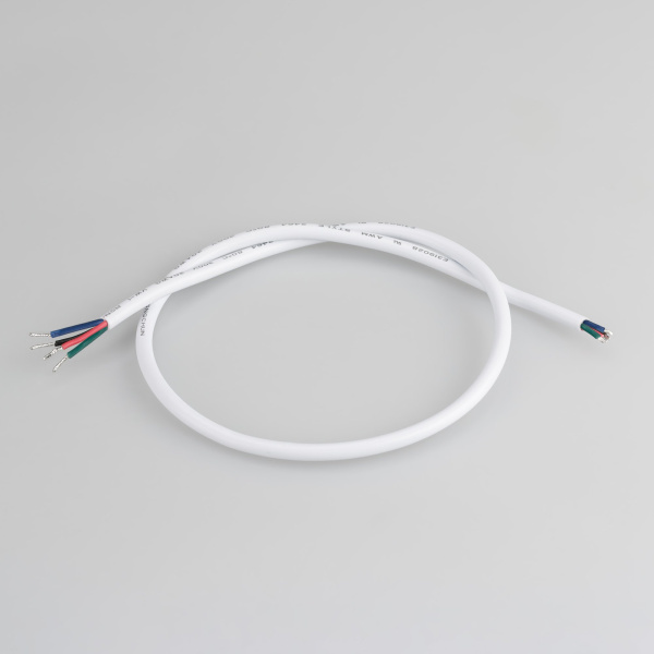 Arlight Провод питания ARL-MOONLIGHT-20AWG-4W-D4.5-CU-500 White (Закрытый) 028103