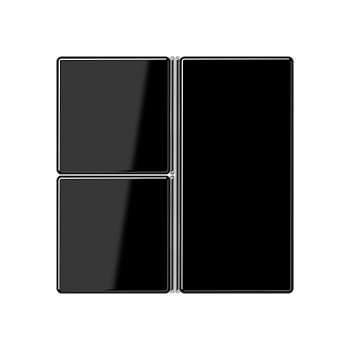 JUNG трехклавишная крышка для KNX, в сборе A403TSASW