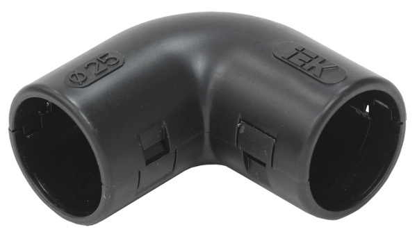 IEK Поворот открывающийся на 90гр. CI25G черный