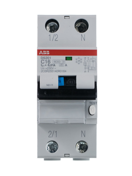 Купить ABB Выключатель автоматический дифференциального тока DS201 C16 A10 2CSR255140R0164