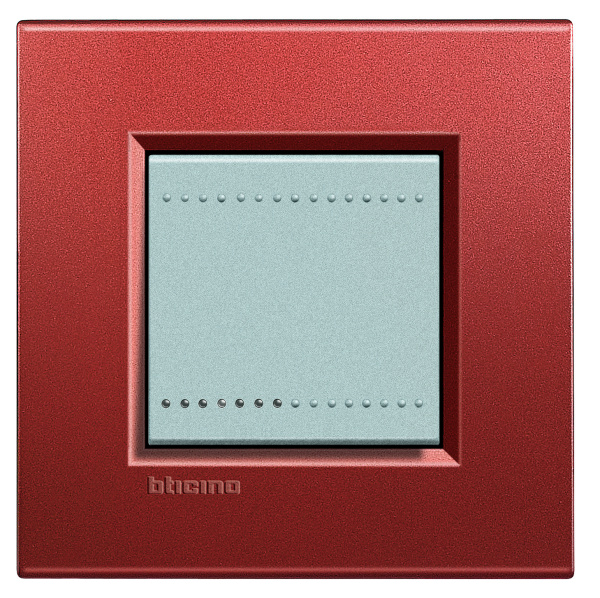 Купить BT LL Красный шелк Рамка прямоугольная, 2 мод LNA4802RK