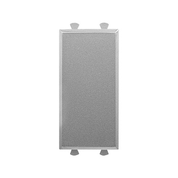 DKC Заглушка модульная, "Avanti", "Закаленная сталь", 1 модуль