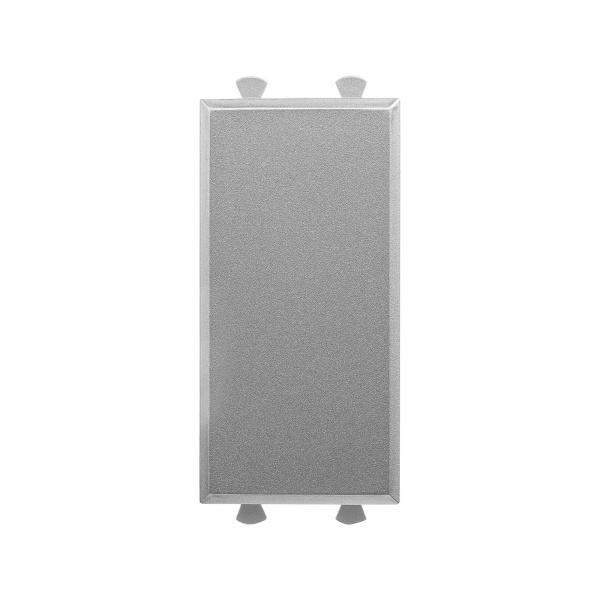 DKC Заглушка модульная, "Avanti", "Закаленная сталь", 1 модуль