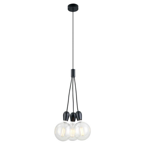 Lussole LGO Металл Черный /  Без плафона Подвес E27 40W LSP-8121