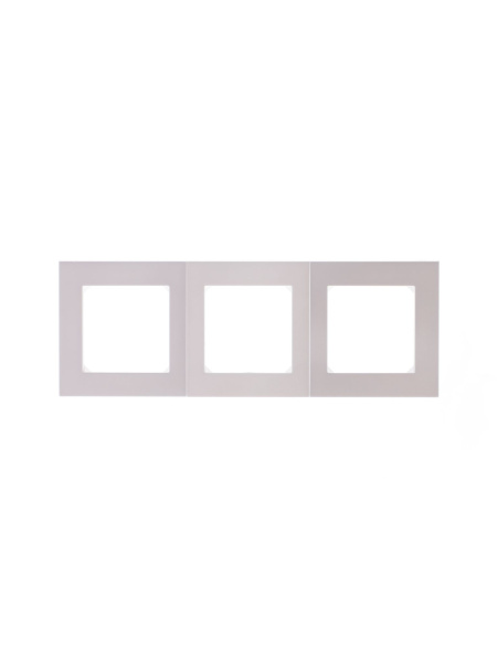 Купить ABB EPJ Levit жемчуг / ледяной Рамка 3 поста 2CHH015030A6068