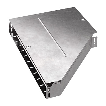 Промрукав Переходник левый с крышкой Стандарт 600х300х80 PR16.0701