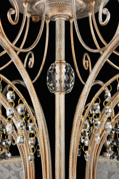 Freya Classic Lorette Белый с Золотом Потолочный светильник E14 40W FR2406-PL-06-WG Купить Freya Classic Lorette Белый с Золотом Потолочный светильник E14 40W FR2406-PL-06-WG