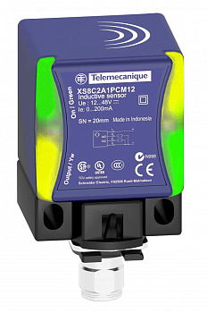SE Датчик индуктивный кубический XS8C2A4NCM12
