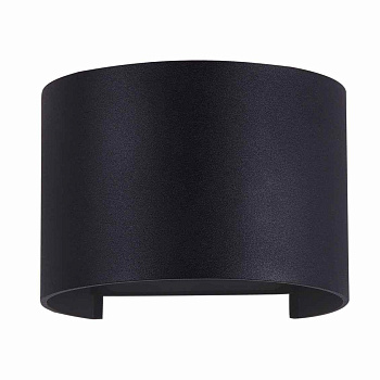 Maytoni Outdoor Fulton Черный Бра LED 400Lm 6W O573WL-L6B