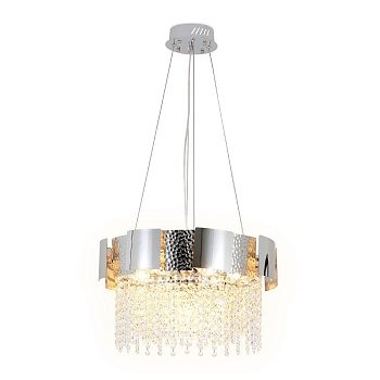 Ambrella Подвесная хрустальная люстра TR5244/7 SL/CL серебро/прозрачный E14/7 max 40W D500*630