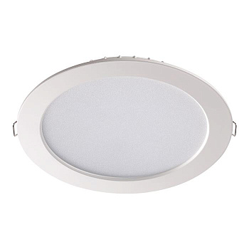 Novotech 358030 NT19 079 Светильник встраиваемый белый IP20 LED 4100К 15W 220V LUNA