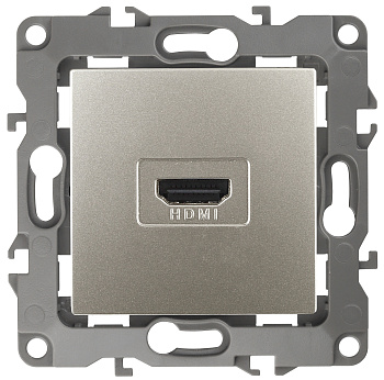 ЭРА 12-3114-15 Перламутр Розетка HDMI, IP20, 12
