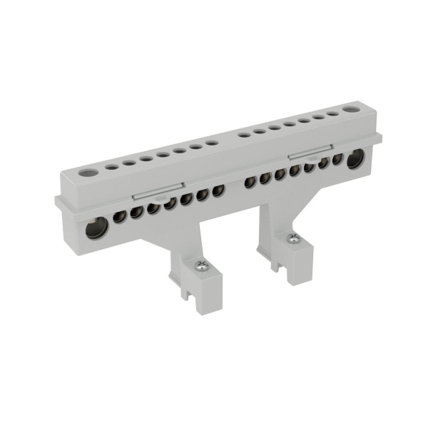 DKC Усиленный клеммный блок (2х8мод.) в комплекте с крепежом