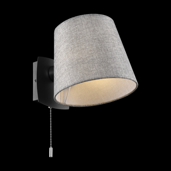 Купить Maytoni Modern Bergamo Черный и Хром Бра 1xE27 60W MOD613WL-01B