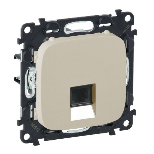 Купить Legrand Valena ALLURE DIY Сл.кость Розетка ТЛФ 1-ая (RJ11) 753838