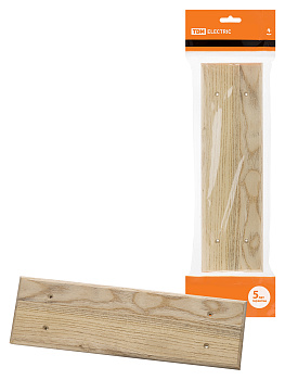 TDM Накладка на бревно деревянная универсальная НБУ 1Пх4 260 мм, сосна SQ1821-0037