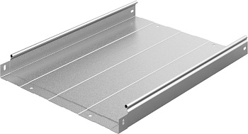 OSTEC Металлический лоток неперфорированный 400х50х3000, толщ. 1,0 мм, Сендзимир цинк