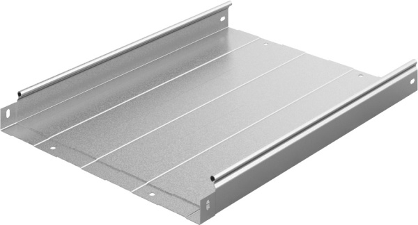 OSTEC Металлический лоток неперфорированный 400х50х3000, толщ. 1,0 мм, Сендзимир цинк