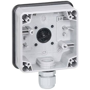 Legrand Plexo Коробка 1 постовая горизонтальная IP66 090491
