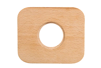 BIRONI Шедель Верди Бук Натурэль Рамка 1-ая (скрытый монтаж) BF5-610-10