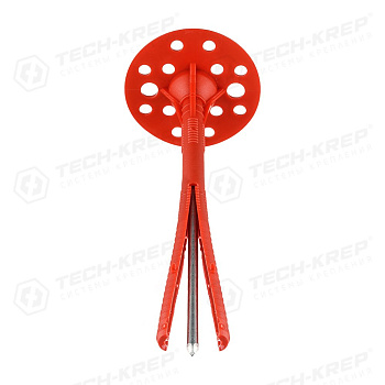 Tech-Krep Дюбель для теплоизоляции с термоголовкой 10х180 (50 шт) - пакет 124473