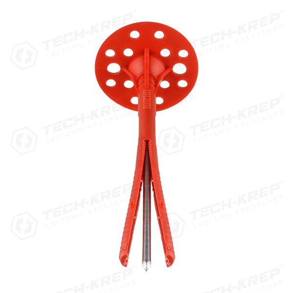 Tech-Krep Дюбель для теплоизоляции с термоголовкой 10х180 (50 шт) - пакет 124473