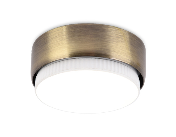 Ambrella Накладной точечный светильник G102 SB бронза GX53 D82*25