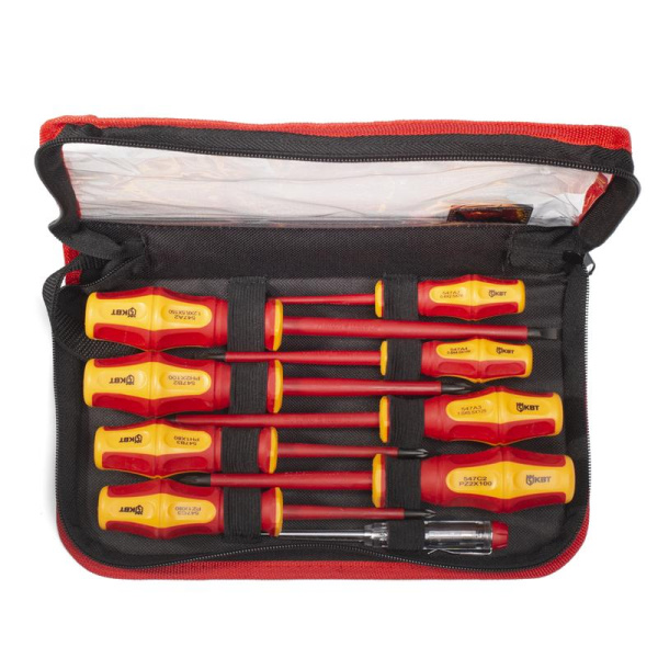 КВТ Набор диэлектр. отверток "Профи" НИО-09