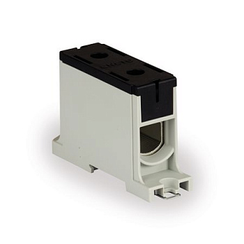 ENSTO Клеммный блок универсальный 1-полюсный, черный, Al/Cu 35-150 мм², 1000В AC/DC KE163.6