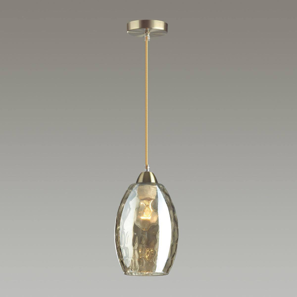 Купить Lumion 4489/1 LN20 античная бронза, серый Подвес E27 60W 220V SAPPHIRE