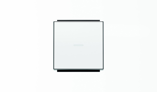 ABB SKY Альпийский белый Клавиша для 1-клавишных выключателей/переключателей/кнопок с линзой подсветки 2CLA850130A1101