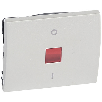 Legrand Galea Life Жемчуг Клавиша двухполюсная с индикацией 771518