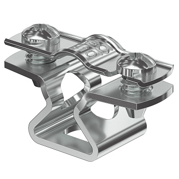 OBO Bettermann Крепежная скоба дистанционная 8-10 мм (с продольным отверстием) из алюминия 1362804