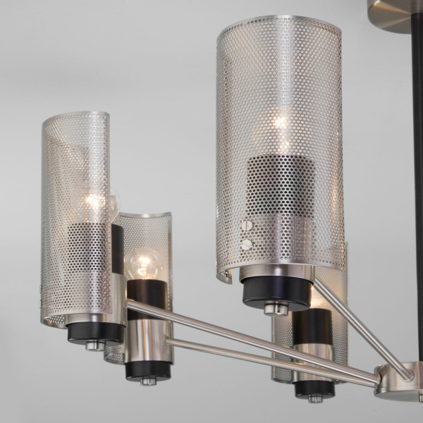 Купить Eurosvet Люстра в стиле лофт 70139/8 никель a057948